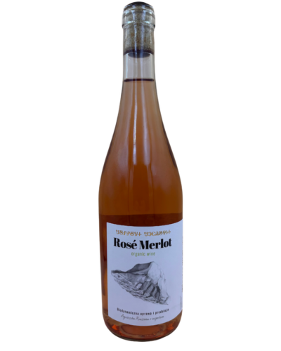 Rosé Merlot 2023 Wino ekologiczne 750ml